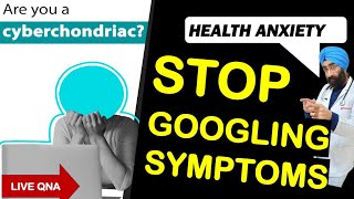 Health Anxiety  Hypochondria  Stop Googling symptoms  self diagnosing  DrEducation [upl. by Arah969]