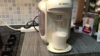 Bosch Tassimo vivy2  unboxing and first use [upl. by Adler]