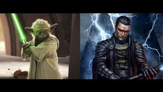 Versus Series Yoda VS Exar Kun [upl. by Jillian787]