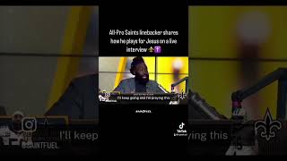 Demario Davis shared Jesus Christ with the world on a live interview with Colin Cohwerd ✝️💯 nfl [upl. by Tommy]