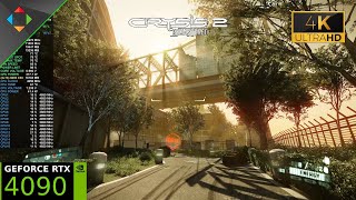 CRYSIS 2 Remastered 4K Ray Tracing ON  RTX 4090  Ryzen 7 7800X3D [upl. by Enaamuj]