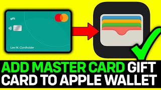 UPDATED 2024 How To Add Master Card Gift Card To Apple Wallet [upl. by Aretha]