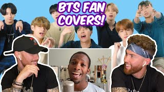 BTS FAN COVERS REACTION Identical Twins Discuss [upl. by Wolff502]