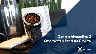 Garmin Vivoactive 3 Smartwatch  Product Review [upl. by Rockwell]