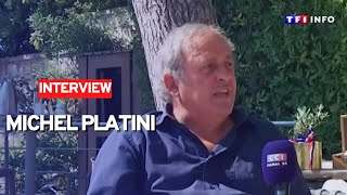 Michel Platini invité exceptionnel de LCI [upl. by Ayikur347]