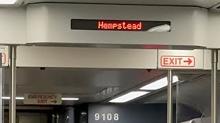 MTA LIRR Train 768 M9 🟡Hempstead Branch🟡 Train Grand Central to Hempstead [upl. by Aneehsirk]