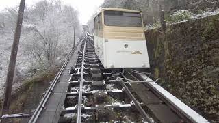 Funiculaire Montreux Territet – Glion 1er avril 2022 4k [upl. by Assereht]