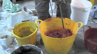 Clay plaster in 4 easy steps new [upl. by Eibbor698]