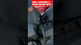 the right way to remove a switch for headlights replacement [upl. by Krein]