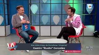 Zingaros 2024 Gaston quotRusitoquot González en el programa quotDALE QUE VAquot [upl. by Callery]