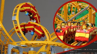 LEGO Theme Park Roller Coaster V10 [upl. by Nylrad]