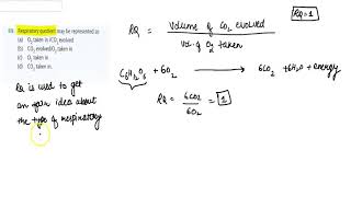 Respiratory quotient may be represented as [upl. by Hedwig]