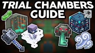 Minecraft 121 Trial Chambers Ultimate Guide  Breeze Vaults Ominous Events and more [upl. by Aneer266]