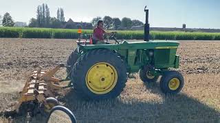 John Deere 4620  Cultivating 2023 [upl. by Irme]