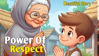 Power of respect  Childrenia English Story  Short Story in English  One minute Stories [upl. by Eilliw]