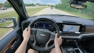 2022 Chevrolet Silverado 1500 High Country  POV Test Drive Binaural Audio [upl. by Rehpotsihc]