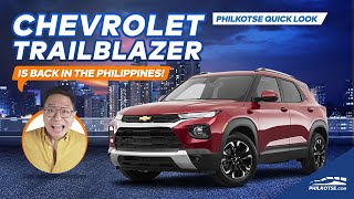 2022 Chevrolet Trailblazer – Same name totally different car  Philkotse Quick Look [upl. by Silberman]