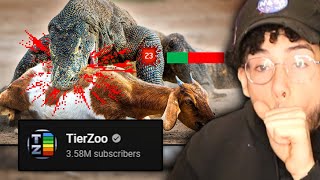 THE LIZARD TIER LIST IS INSANE💀 TierZoo Reaction [upl. by Eiznikcm]