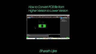 😨️How to convert PCB Higher version to Lower Version✳️OrCAD Allegro Windows231PCB Editor latest💥️ [upl. by Dela]