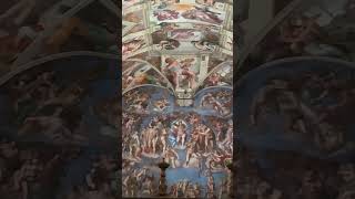 Inside the Sistine Chapel travel sistinechappel [upl. by Whitman767]