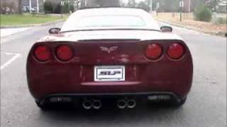 SLP C6 Corvette Loud Mouth II CatBack Exhaust 31078 [upl. by Firooc34]