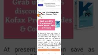 Kofax PaperPort Coupon Code 2023 20 Promo Discount [upl. by Remo271]