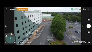 Holiday inn Tamworth protest kicking off drone footage 🔥🔥🔥 [upl. by Lajes]