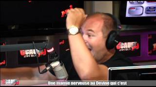 Une mamie nerveuse au Devine qui cest  CCauet sur NRJ [upl. by Inihor72]