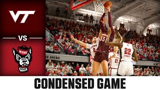 Virginia Tech vs NC State Condensed Game  202324 ACC Womens Basketball [upl. by Brenner]