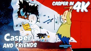 Casper Helps Fairy Tale Characters 🏰  Full Episode  Casper and Friends in 4K  Cartoons for Kids [upl. by Enitselec]