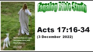 Acts 171634  Tagalog Bible Study [upl. by Xavier]