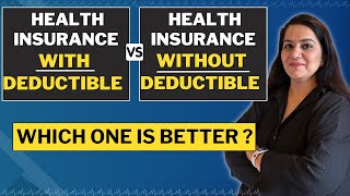 Health Insurance With or Without DEDUCTIBLE  🤔  With Excel Calculations  Gurleen Kaur Tikku [upl. by Branch]