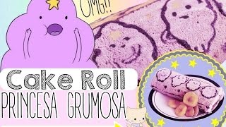 Roll Cake De la PRINCESA GRUMOSA  postre fácil ♥ [upl. by Handal]