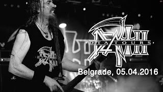 DEATH DTA  Live in Belgrade  Serbia 05042016 [upl. by Yenduhc]