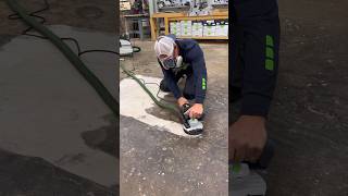 Using the Festool RG 130 to clean up the shop floor woodwork tools festool maker work [upl. by Norab]