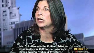 Book TV In Depth Anna Quindlen [upl. by Leoj]