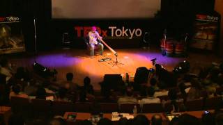 スマイリー Didgeridoo Smily at TEDxTokyo [upl. by Idnarb]