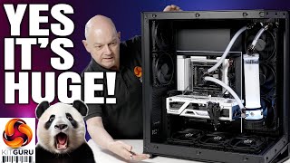 Phanteks NV9 Case Three radiators and 12 fans easy peasy [upl. by Floro]