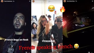 French Montana Parle Français très bien  Mdr [upl. by Rodenhouse]