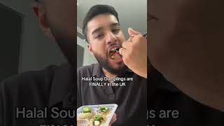 Finally Halal Soup Dumplings 🥟🌶️ dumplings soupdumplings dumpling eatwithme halal halalfood [upl. by Ahusoj]