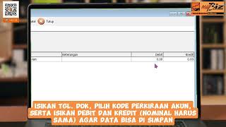 Jurnal Umum myBiz 4 pro plus [upl. by Assiluy]