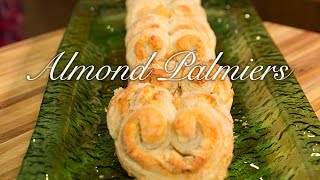 Almond Palmiers Elephant Ear Cookies [upl. by Nnylrebma]