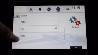 Opel Insignia B  Multimedia and Vehicle Settings Looking through all the menu [upl. by Acissej]