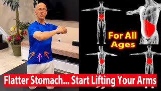 Flatten Your Stomach Start Lifting Your Arms For All Ages Dr Mandell [upl. by Eceeryt988]