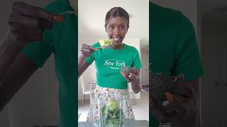 💚My favourite smoothie 💚 Spinach and avocado 🥑 youtube viralvideo shortvideo youtube [upl. by Duky]