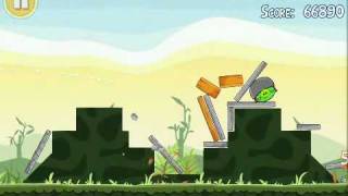 Angry Birds Mighty Eagle Gameplay [upl. by Nurse]