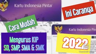 Buat KIP Untuk Siswa SD SMP SMA amp SMKIni Caranya  Program Indonesia Pintar [upl. by Malinin]