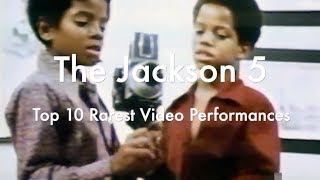 THE JACKSON FIVE  10 Rarest Video Performances [upl. by Kienan]