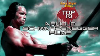 Top 10 Arnold Schwarzenegger Films [upl. by Henghold12]