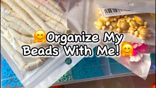 🤗🤪Organize My Beads With Me🤪🤗 smallbusiness preppy [upl. by Sutsuj]